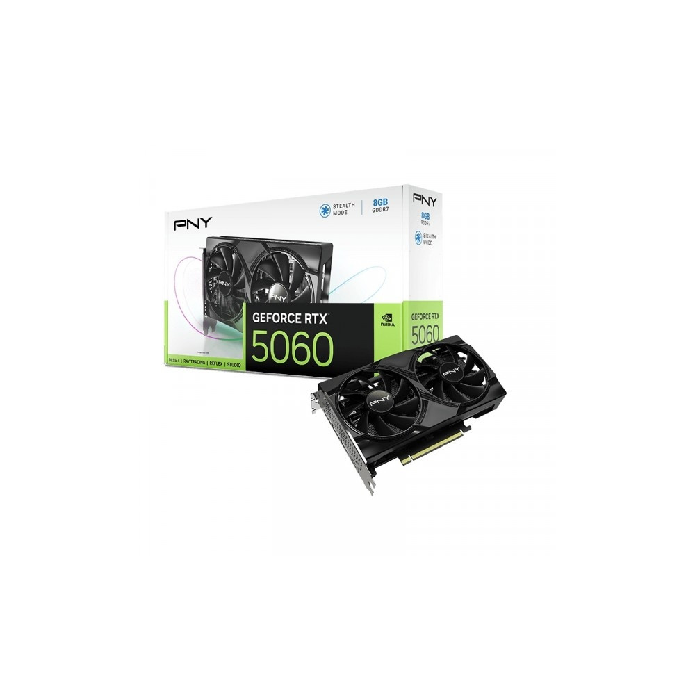 Produktbild för PNY GeForce RTX 5060 8GB - grafikkort - GeForce RTX 5060 - 8 GB