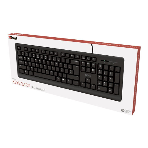 Trust Computer Products Trust Primo - tangentbord - QWERTY - Nordisk Inmatningsenhet