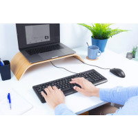 Produktbild för Trust Primo - tangentbord - QWERTY - Nordisk Inmatningsenhet