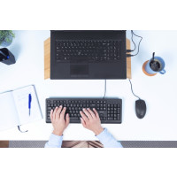 Produktbild för Trust Primo - tangentbord - QWERTY - Nordisk Inmatningsenhet