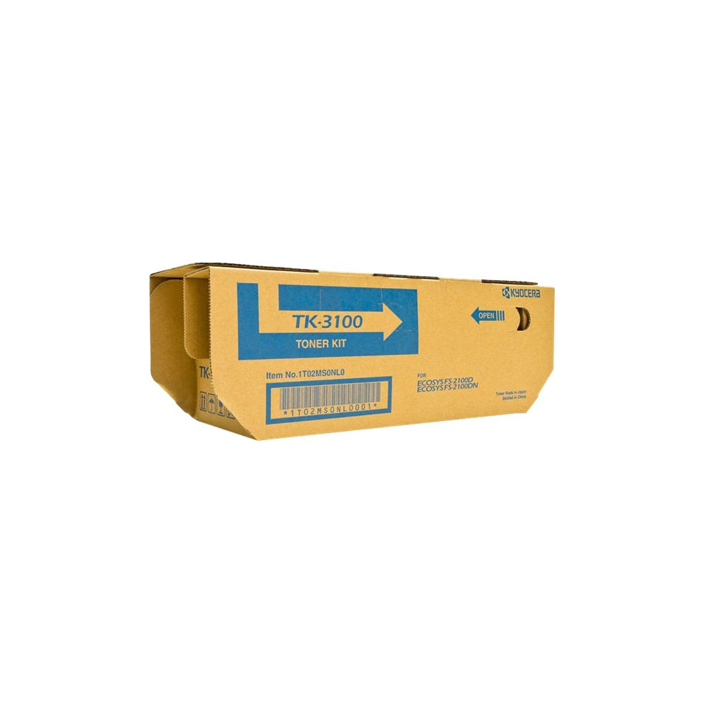 Produktbild för Kyocera TK 3100 - svart - original - tonerkassett