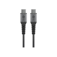Produktbild för goobay - USB typ C-kabel - USB-C till USB-C - 50 cm