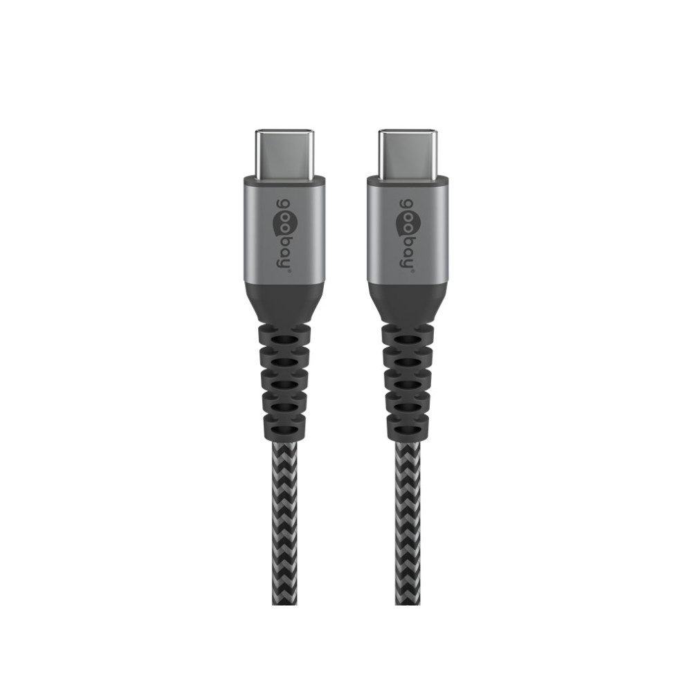 Produktbild för goobay - USB typ C-kabel - USB-C till USB-C - 50 cm