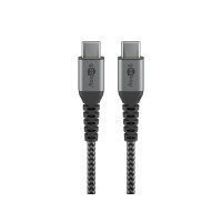 Produktbild för goobay - USB typ C-kabel - USB-C till USB-C - 50 cm