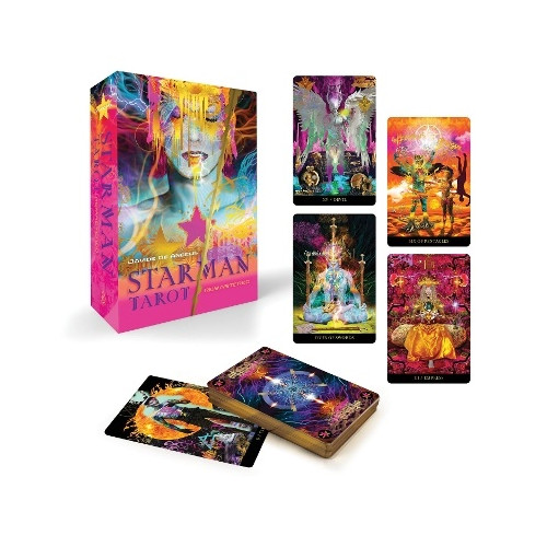Davide De Angelis Starman Tarot: Remastered (A David Bowie-Inspired Tarot Box Set, Revised and Updated): (Tarot Kit Box Set with 78 Cards and Guide Book)
