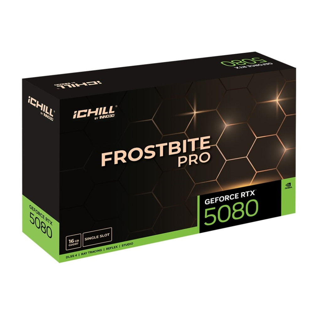 Produktbild för Inno3D iCHILL FROSTBITE PRO - grafikkort - GeForce RTX 5080 - 16 GB