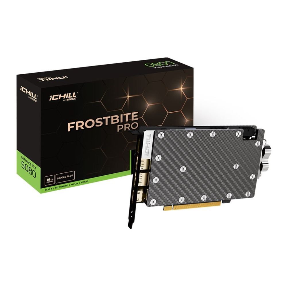Produktbild för Inno3D iCHILL FROSTBITE PRO - grafikkort - GeForce RTX 5080 - 16 GB