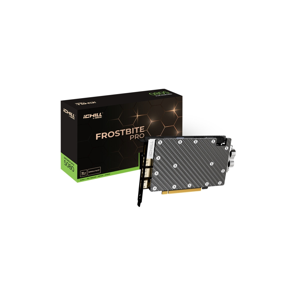 Produktbild för Inno3D iCHILL FROSTBITE PRO - grafikkort - GeForce RTX 5080 - 16 GB