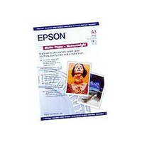 Produktbild för Epson - papper - matt - 50 ark - A3 - 167 g/m²