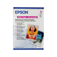 Produktbild för Epson - papper - matt - 50 ark - A3 - 167 g/m²