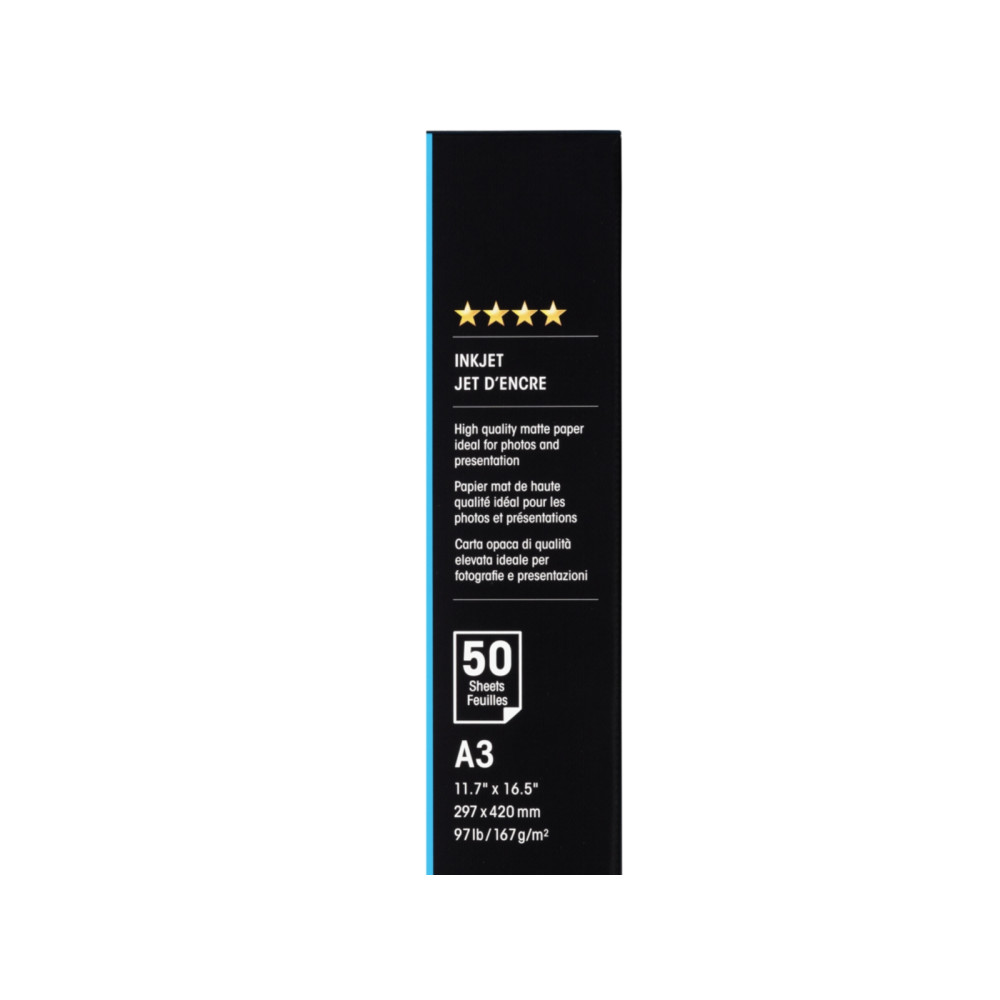 Produktbild för Epson - papper - matt - 50 ark - A3 - 167 g/m²