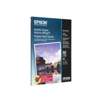 Produktbild för Epson - papper - matt - 50 ark - A3 - 167 g/m²