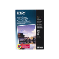Produktbild för Epson - papper - matt - 50 ark - A3 - 167 g/m²