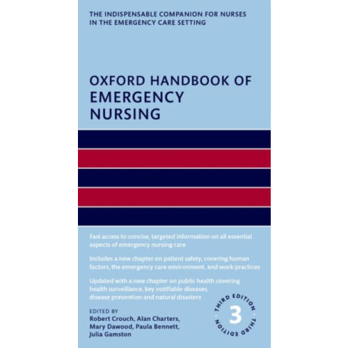 Oxford University Press Oxford Handbook of Emergency Nursing (häftad, eng)