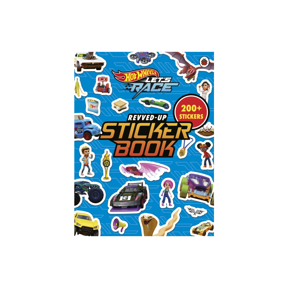Produktbild för Hot Wheels: Let’s Race: Revved Up Sticker Book (häftad, eng)