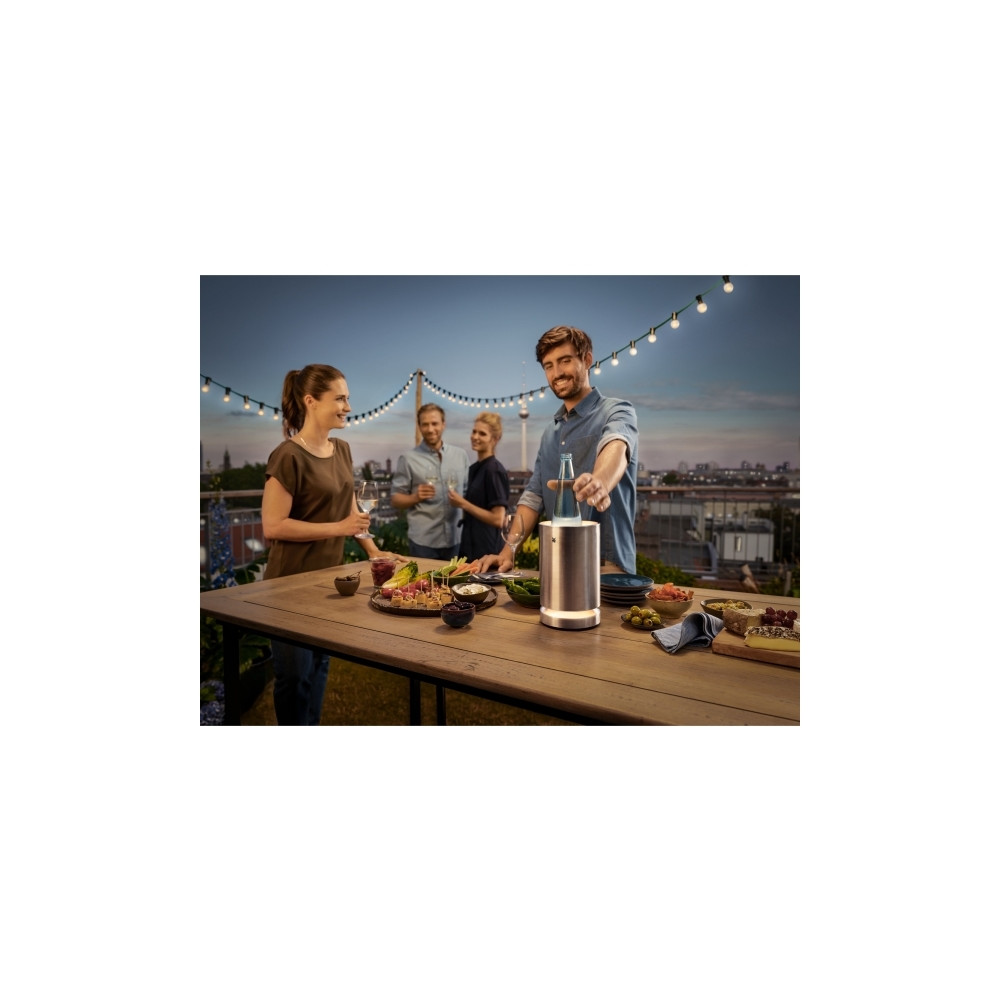 Produktbild för WMF Ambient 0415400011, Glasflaska, Vin, Rostfritt stål, 237...