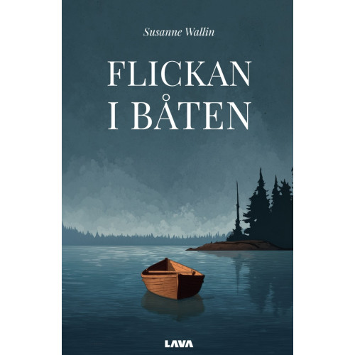 Susanne Wallin Flickan i båten (bok, danskt band)