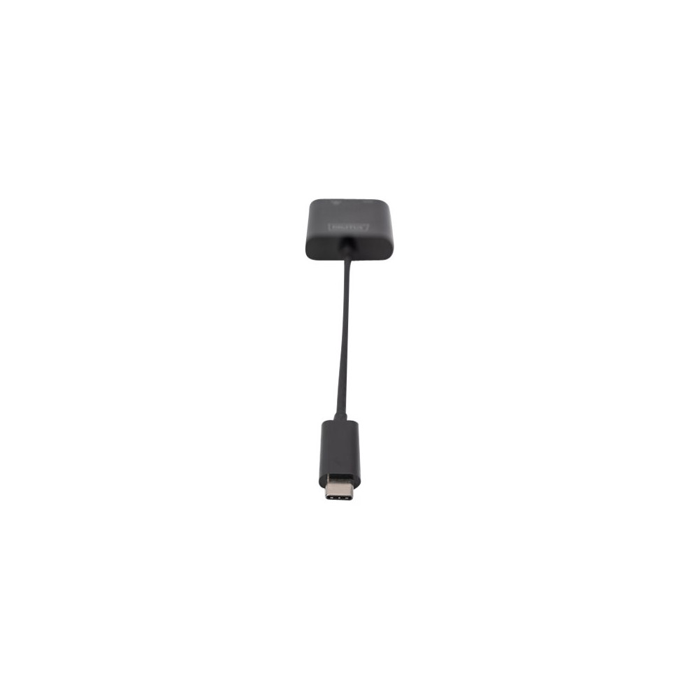 Produktbild för DIGITUS DN-3027 - nätverksadapter - USB-C - Gigabit Ethernet + USB-C