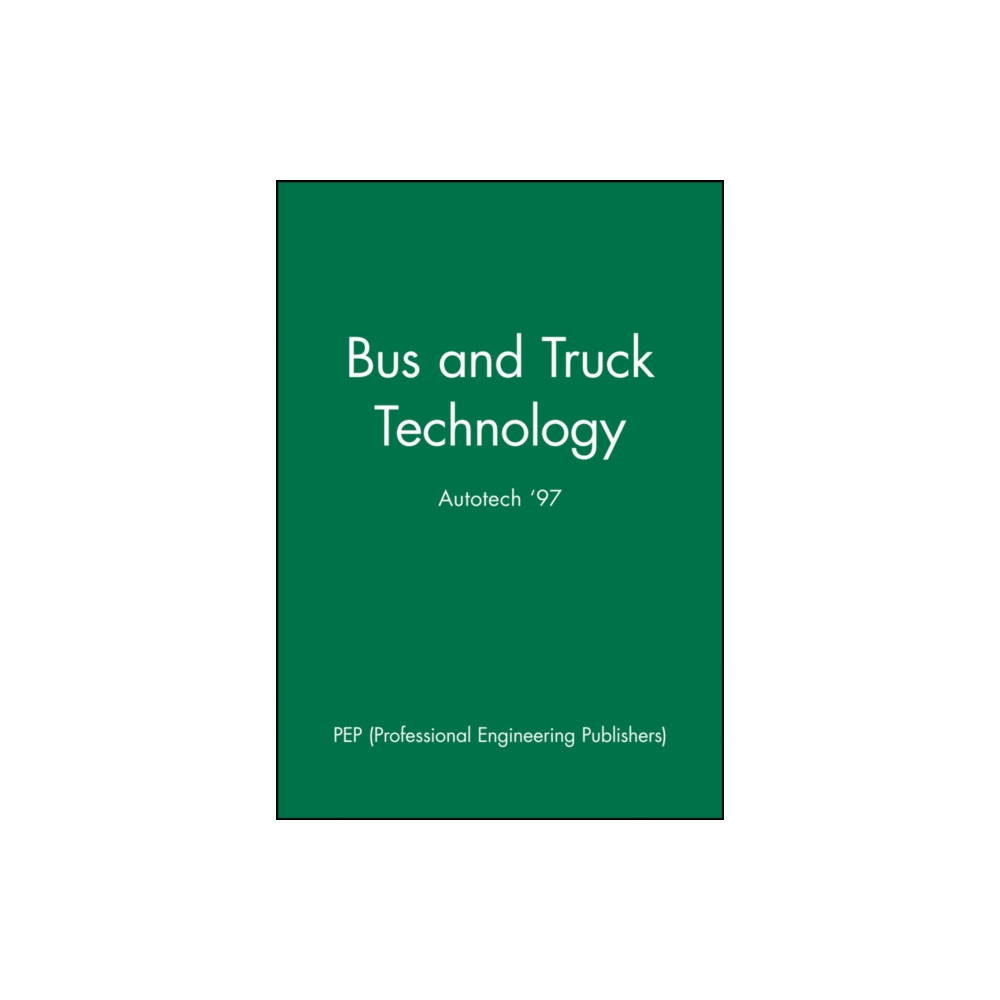 Produktbild för Bus and Truck Technology (inbunden, eng)