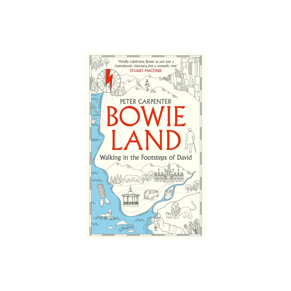 Produktbild för BOWIELAND (häftad, eng)
