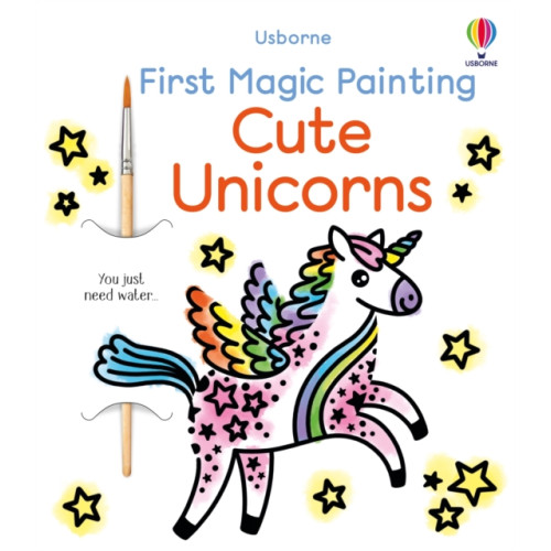 Usborne Publishing Ltd First Magic Painting Cute Unicorns (häftad, eng)