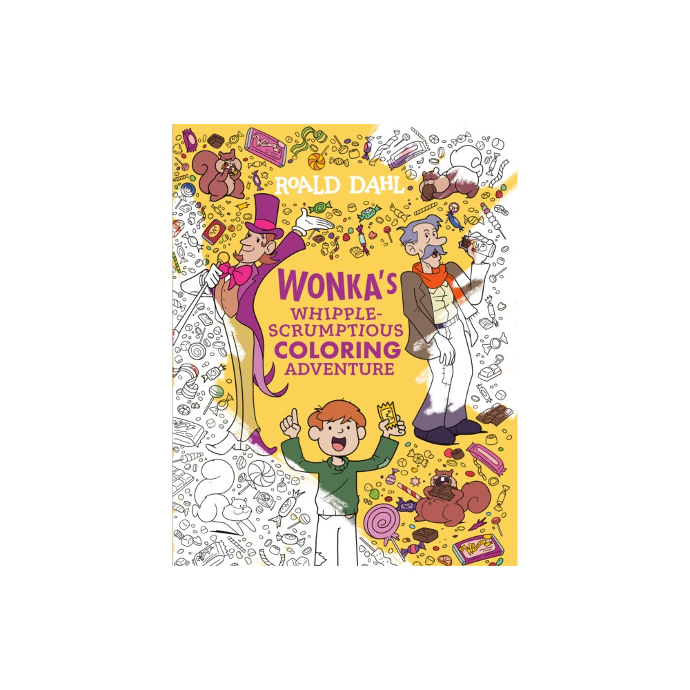 Produktbild för Wonka's Whipple-Scrumptious Coloring Adventure (häftad, eng)