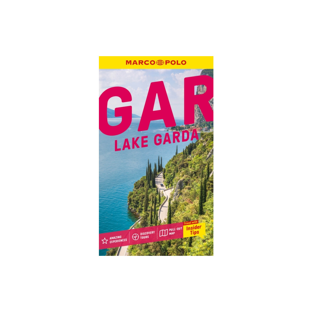 Produktbild för Lake Garda Marco Polo Pocket Travel Guide - with pull out map (häftad, eng)