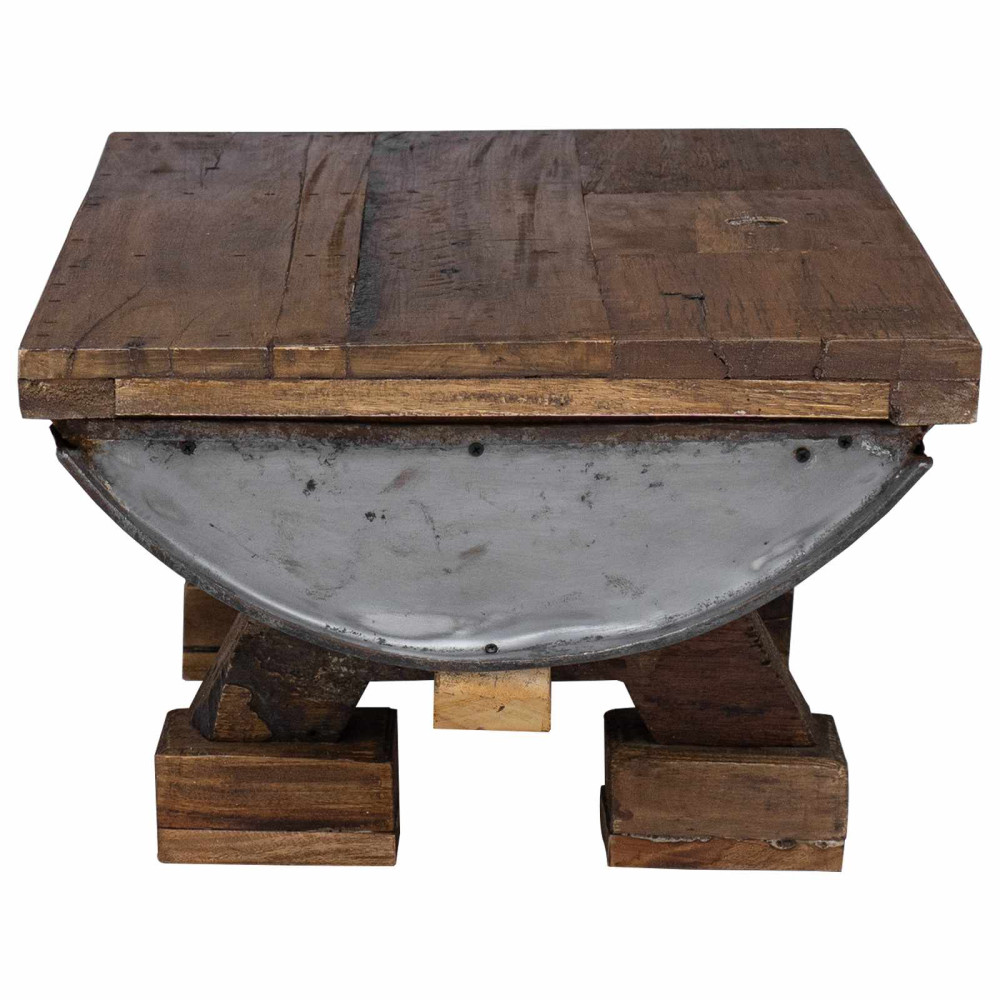 Produktbild för Kaffeebord Naturfärg 90 x 50 x 35 cm trä
