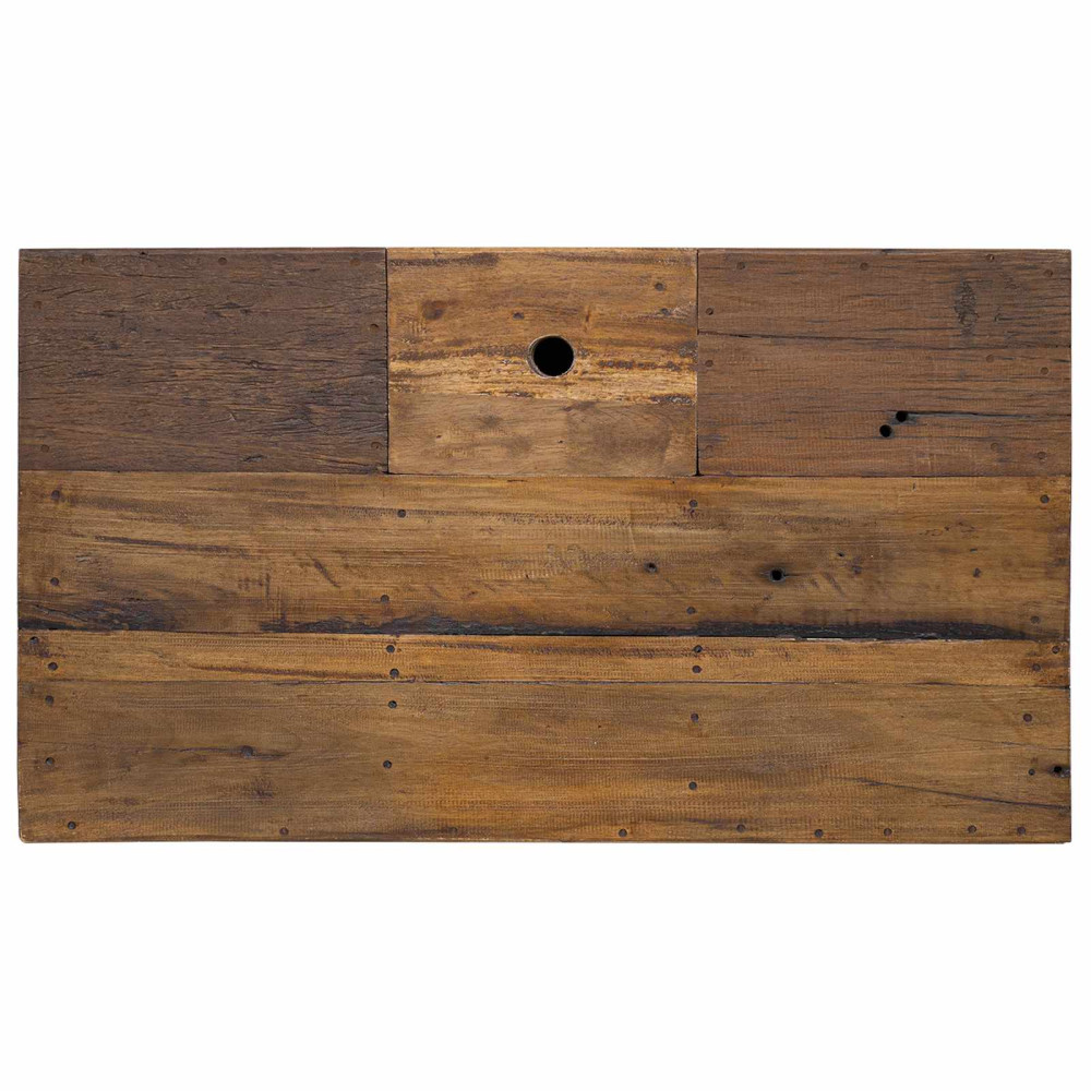 Produktbild för Kaffeebord Naturfärg 90 x 50 x 35 cm trä