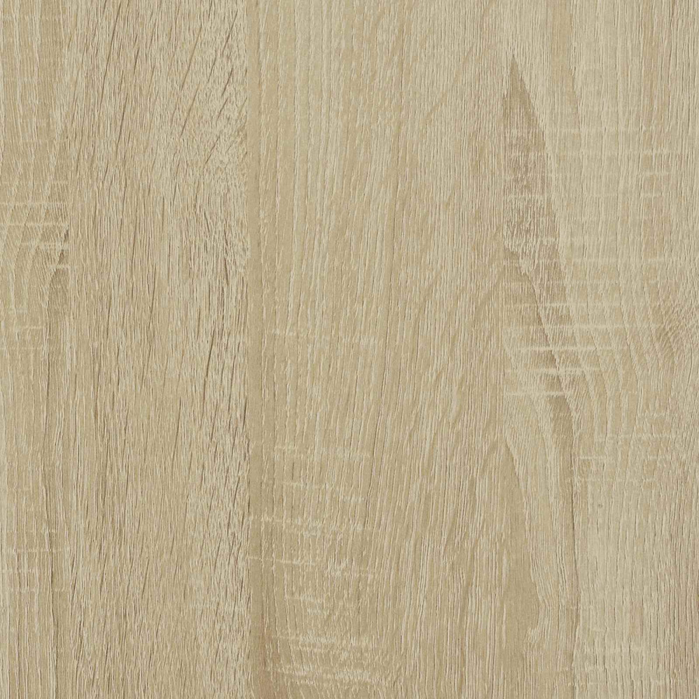 Produktbild för Huvudgavelsskåp med LED med hylla Sonoma 140 x 16,5 x 103,5 cm