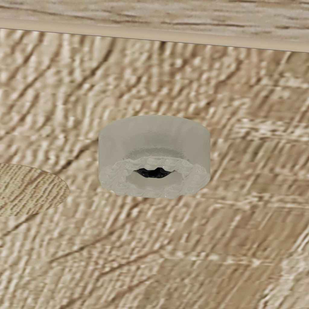 Produktbild för Sidobord 2 pcs Sonoma-ek 30 x 30 x 56 cm Konstruerat trä