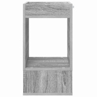 Produktbild för Sidobord Grå Sonoma 30 x 30 x 56 cm Konstruerat trä