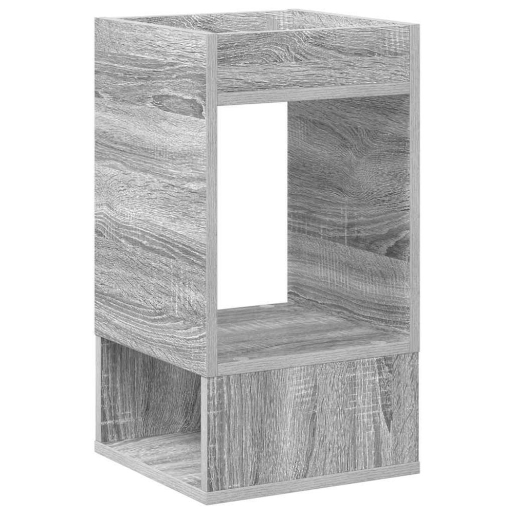 Produktbild för Sidobord 2 pcs Grå Sonoma 30 x 30 x 56 cm Konstruerat trä
