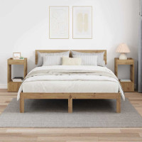 Produktbild för Sidobord 2 pcs Artisan Ek 30 x 30 x 56 cm Konstruerat trä
