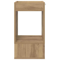 Produktbild för Sidobord 2 pcs Artisan Ek 30 x 30 x 56 cm Konstruerat trä