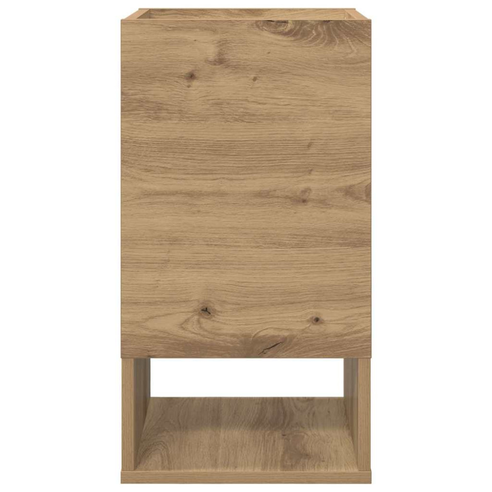 Produktbild för Sidobord 2 pcs Artisan Ek 30 x 30 x 56 cm Konstruerat trä