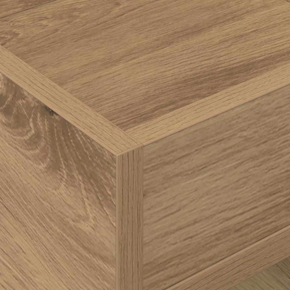 Produktbild för Sidobord 2 pcs Artisan Ek 30 x 30 x 56 cm Konstruerat trä