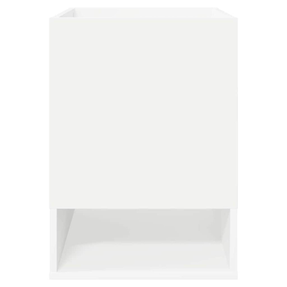 Produktbild för Sidobord Vit 40 x 40 x 56 cm Konstruerat trä