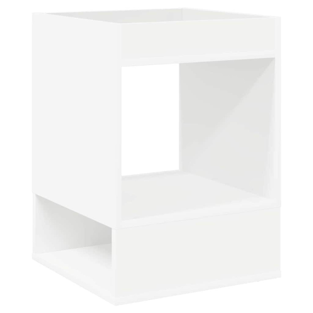Produktbild för Sidobord 2 pcs Vit 40 x 40 x 56 cm Konstruerat trä