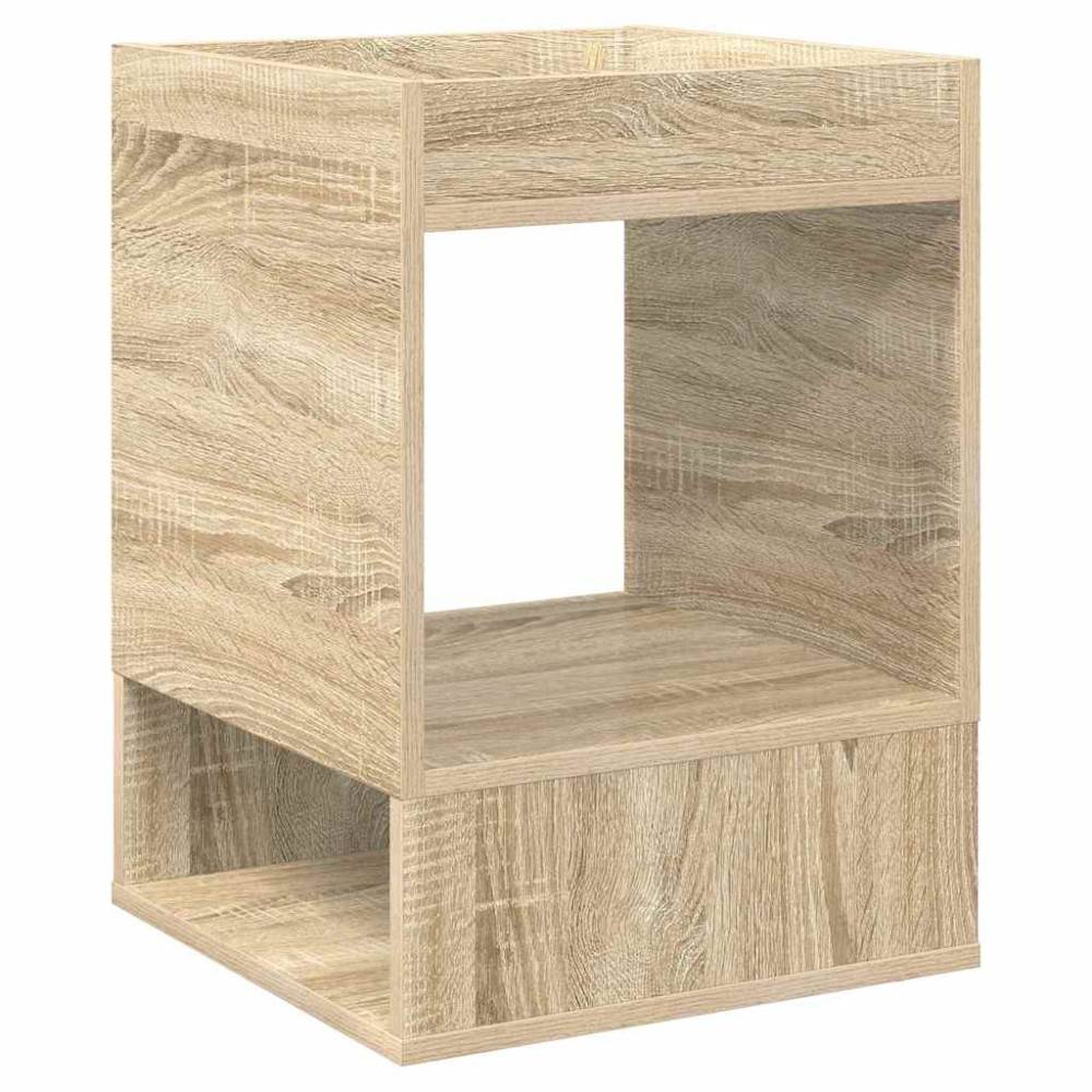 Produktbild för Sidobord Sonoma-ek 40 x 40 x 56 cm Konstruerat trä