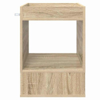 Produktbild för Sidobord Sonoma-ek 40 x 40 x 56 cm Konstruerat trä