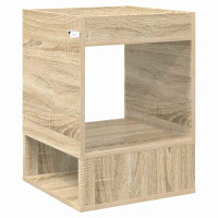 Produktbild för Sidobord Sonoma-ek 40 x 40 x 56 cm Konstruerat trä