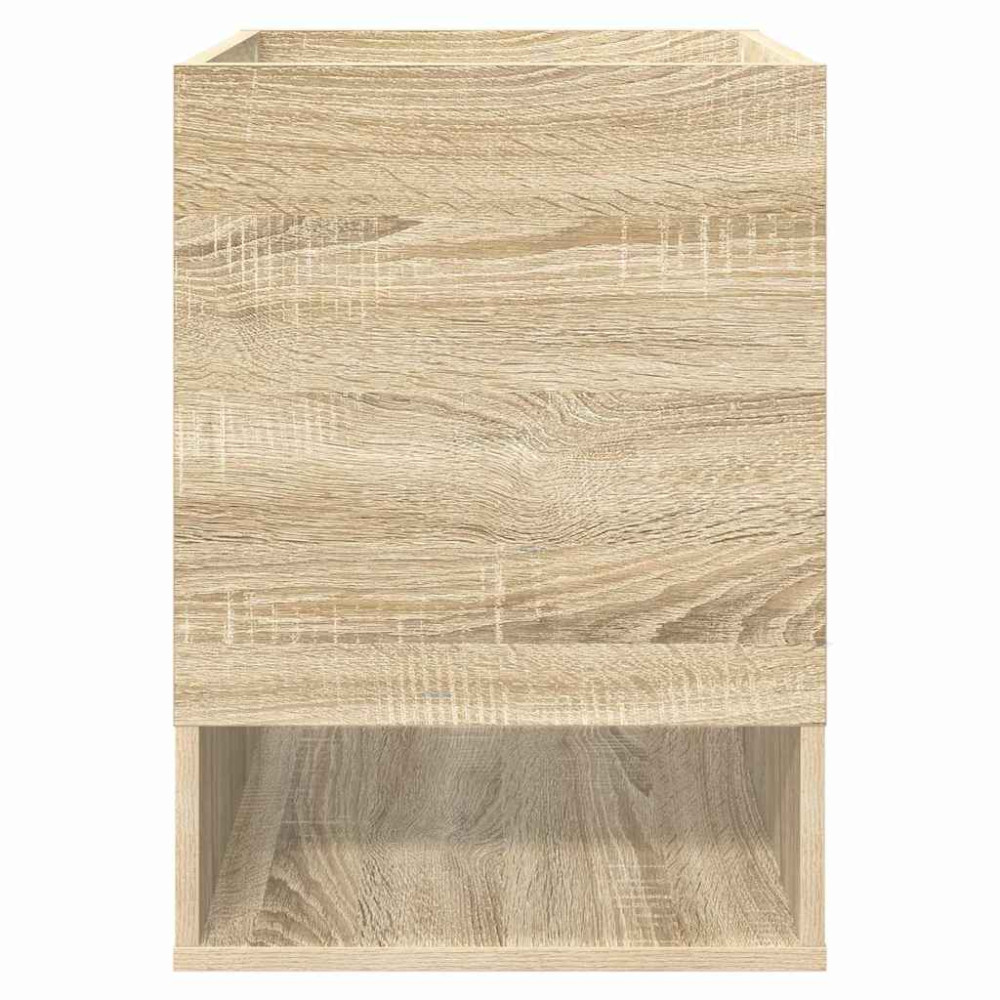Produktbild för Sidobord 2 pcs Sonoma-ek 40 x 40 x 56 cm Konstruerat trä