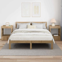 Produktbild för Sidobord 2 pcs Artisan Ek 40 x 40 x 56 cm Konstruerat trä