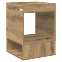 Produktbild för Sidobord 2 pcs Artisan Ek 40 x 40 x 56 cm Konstruerat trä