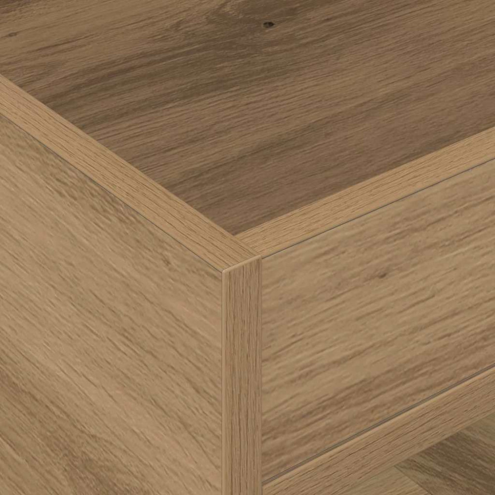 Produktbild för Sidobord 2 pcs Artisan Ek 40 x 40 x 56 cm Konstruerat trä