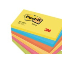 Produktbild för Post-it 655-TFEN - anteckningar - 127 x 76 mm - 600 ark (6 x 100)