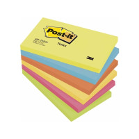 Produktbild för Post-it 655-TFEN - anteckningar - 127 x 76 mm - 600 ark (6 x 100)