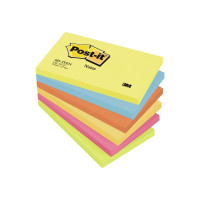 Produktbild för Post-it 655-TFEN - anteckningar - 127 x 76 mm - 600 ark (6 x 100)