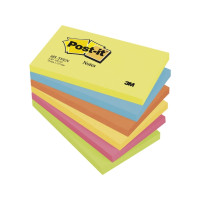 Produktbild för Post-it 655-TFEN - anteckningar - 127 x 76 mm - 600 ark (6 x 100)